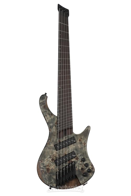 Amazon | Ibanez(アイバニーズ) エレキベース 6弦 Black Ice Flat